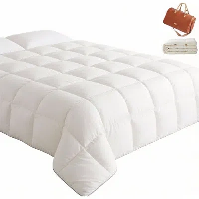 Gb White Goose Down Comforter Duvet Inserts Size For Winter, , 1100g, 4d Fill