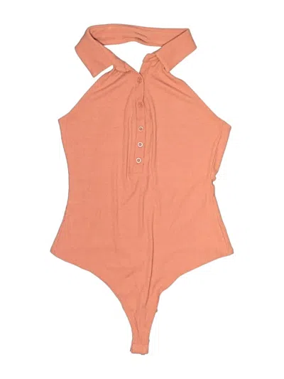 Pre-owned Gbg Los Angeles Bodysuit In Pink