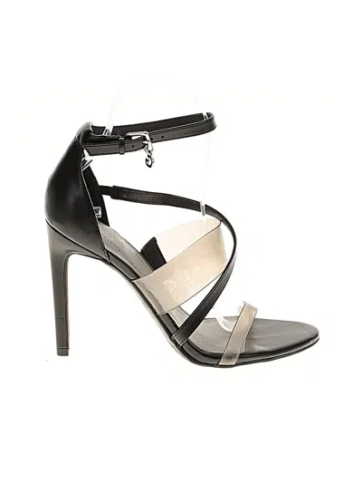 Pre-owned Gbg Los Angeles Heels In Black