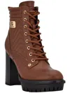 GBG LOS ANGELES SELIA WOMENS FAUX LEATHER ANKLE BOOTS