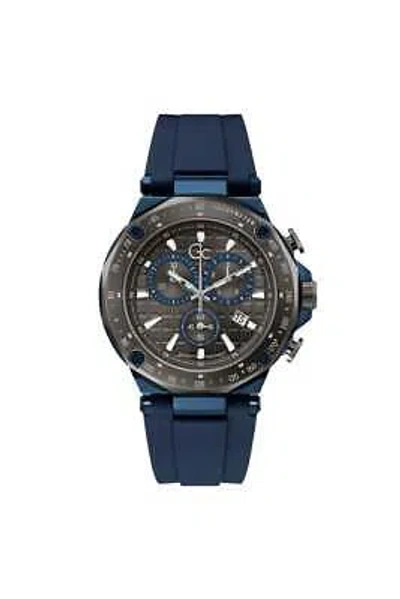 Pre-owned Gc Gents Spirit Sport Chronograph Watch Y81006g5