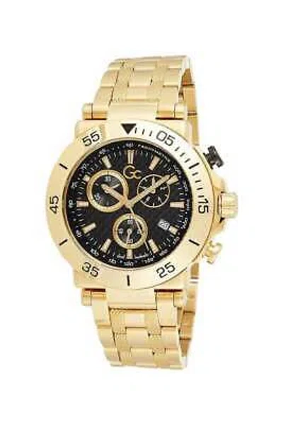 Pre-owned Gc Gents Sports Chic Chronograph Watch Y70004g2