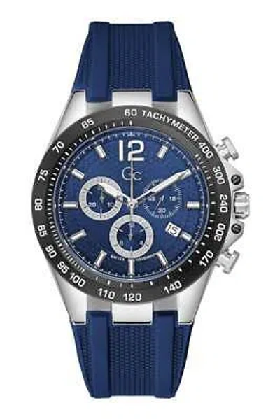 Pre-owned Gc Gents Sports Chic Chronograph Watch Z07001g7