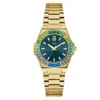 Gc Gold Stainless Steel Bracelet Watch In Gold
