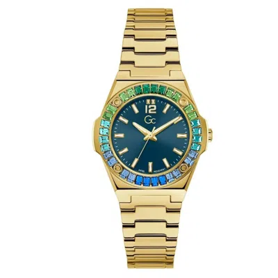 GC GC GOLD STAINLESS STEEL BRACELET WOMEN'S WATCH