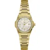 Gc Gold Stainless Steel Dress Watch In Gold