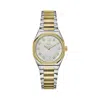 Gc Gold Stainless Steel Dress Watch In Gold