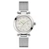 Gc Gray Stainless Steel Dress Watch In Gray