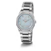 Gc Gray Stainless Steel Dress Watch In Metallic