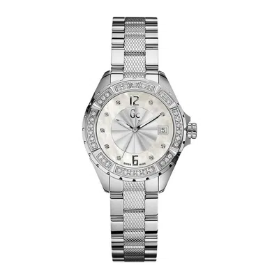 Gc Ladies' Watch  Watches A70103l1 ( 36 Mm) Gbby2 In Metallic