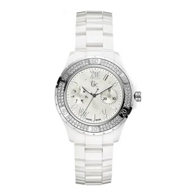 Gc Ladies' Watch  Watches X69111l1s ( 36 Mm) Gbby2 In White