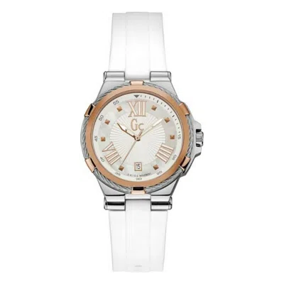 Gc Ladies' Watch  Watches Y34002l1 ( 36 Mm) Gbby2 In White