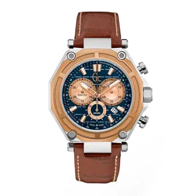 Gc Men's Watch  Watches X10005g7s ( 44,5 Mm) Gbby2 In Blue
