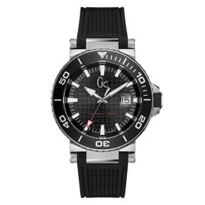 Gc Men's Watch  Watches Y36002g2 ( 44 Mm) Gbby2 In Black