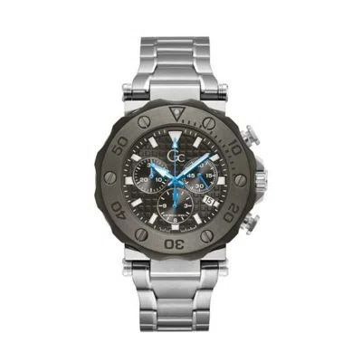 Gc Men's Watch  Watches Y63002g5mf ( 44 Mm) Gbby2 In Metallic