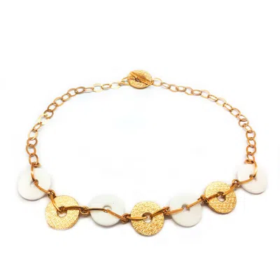 Gc Rose Gold Stainless Steel Women's Necklace