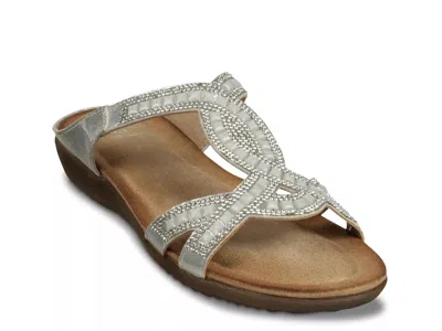 Gc Shoes Alora Sandal In Silver