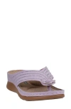 Gc Shoes Amari Comfort Sandal In Purple
