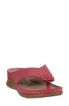 Gc Shoes Amari Comfort Sandal In Red