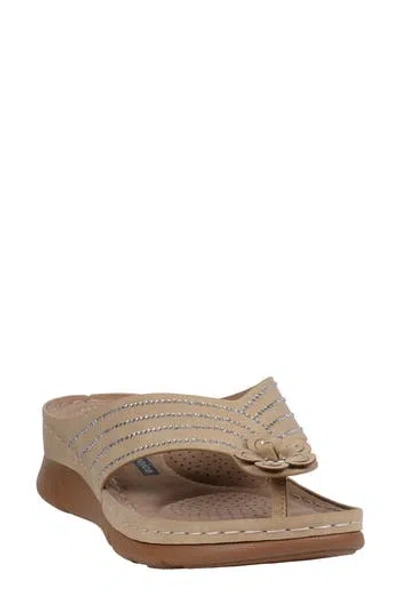 Gc Shoes Amari Comfort Sandal In Tan
