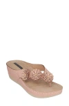 Gc Shoes Women's Ammie Wedge Sandals In Blush