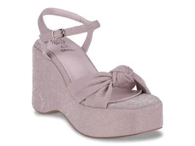 Gc Shoes Analia Platform Sandal In Purple