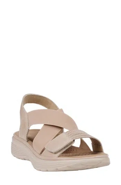 Gc Shoes Ariel Comfort Slingback Sandal In Nude