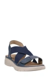 Gc Shoes Ariel Comfort Slingback Sandal In Navy
