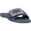 Gc Shoes Bianca Slide Sandal In Denim