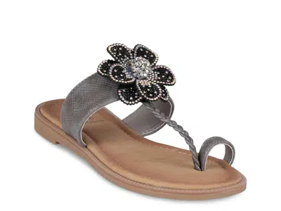 Gc Shoes Blossom Sandal In Gray