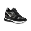 Gc Shoes Canali Womens Faux Suede Snake Print Fashion Sneakers In Multi
