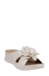 Gc Shoes Claire Comfort Slide Sandal In White