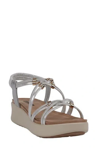Gc Shoes Fran Comfort Sandal In Silver