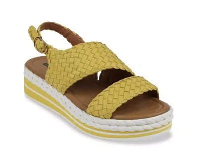 Gc Shoes Gallante Sandal In Yellow