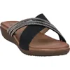 Gc Shoes Iris Comfort Wedge Sandal In Black