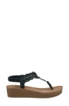 Gc Shoes Ivana Platform Sandal In Black