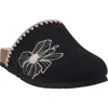 Gc Shoes Jamie Flower Clog In Black