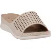 Gc Shoes Julie Comfort Slide Sandal In Gold