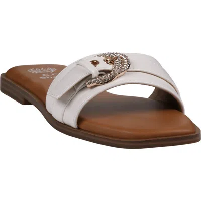 Gc Shoes Kenna Slide Sandal In White