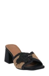 Gc Shoes Liza Block Heel Sandal In Black
