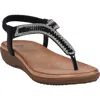 Gc Shoes Lori T-strap Sandal In Black