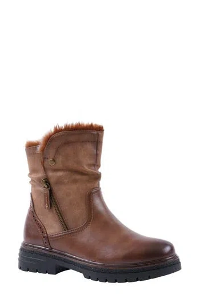GC SHOES GC SHOES MARTIN FAUX FUR LINED BOOTIE