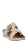 Gc Shoes Nessie Comfort Slide Sandal In Gold