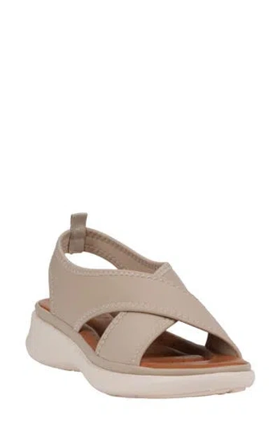 Gc Shoes Nixie Stretch Sandal In Nude