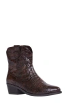 Gc Shoes Oakley Western Bootie In Brown