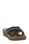 Gc Shoes Robyn Platform Slide Sandal In Black