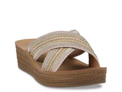 Gc Shoes Robyn Wedge Sandal In Multi