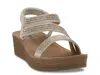 Gc Shoes Ruby Platform Sandal In Brown