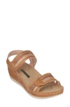 Gc Shoes Women's Samar Wedge Sandals In Tan
