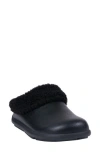 Gc Shoes Shari Faux Shearling Lined Mule In Black